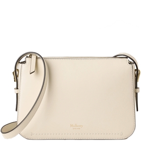 Mulberry Clovelly Pouch Eggshell Micro Classic Grain
